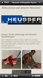 Mobile Screenshot of ortho-heusser.ch